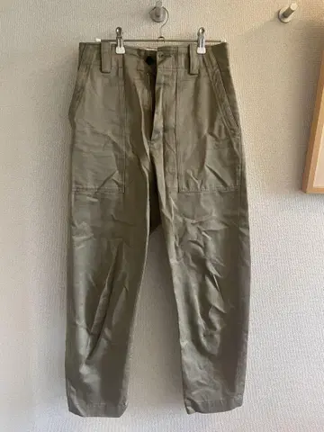 soyy. 카키 워크 팬츠 카고 팬츠
