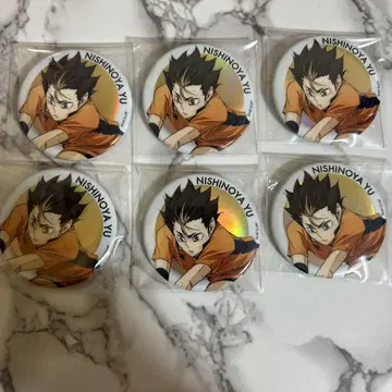 니시노야 유우 캔뱃지 6개