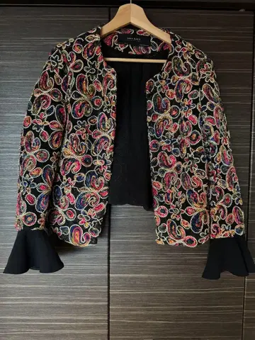 ZARA BASIC COLLECTION 노카라 자켓 EU 36