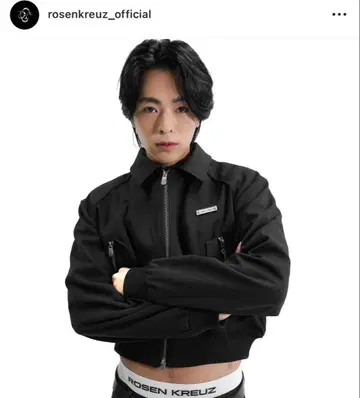 ROSEN KREUZ 블랙 자켓