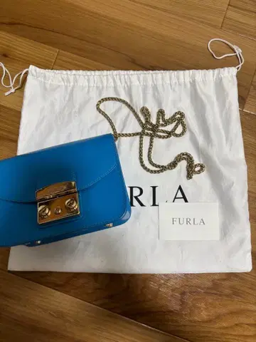 훌라 FURLA 메트로폴리스 숄더 블루