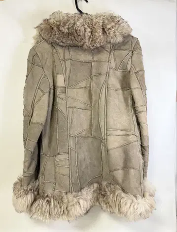 W 양가죽 무스탕 9호 여성용 아우터 빈티지 자켓