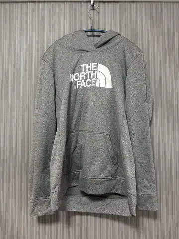THE NORTH FACE 그레이 후드 부착 후드티