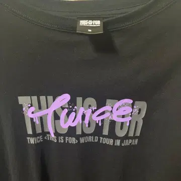 TWICE THIS IS FOR 셔츠 M