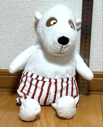 IKEA 화이트 강아지 봉제 인형 (단종?)