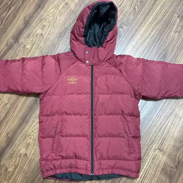 UMBRO 다운 자켓 M 크림슨