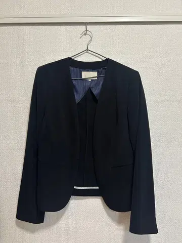 자유구 노카라 자켓 네이비 38