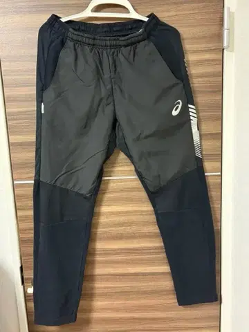 ASICS LIMO 팬츠 M 슬림 레그 롱 레그 효과 블랙