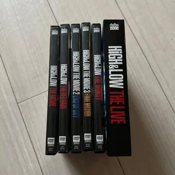HIGH&LOW DVD 세트