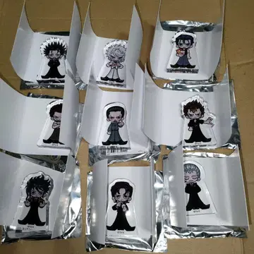 아크릴 블록 컬렉션 9종  캐릭터 콜라보 카페 2025