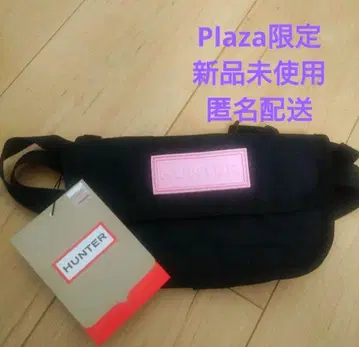 헌터 플라자 한정판 핑크 숄더백 미니