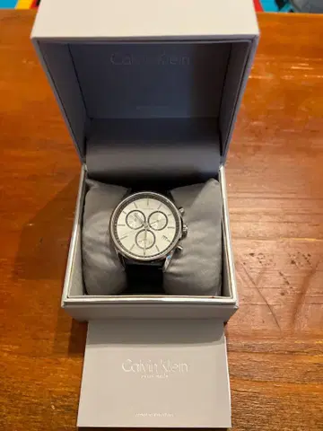 Calvin Klein 크로노그래프 손목시계
