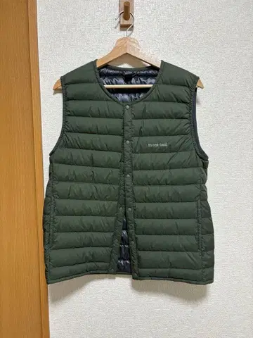 mont-bell 스페리오 다운 베스트 그린 M 사이즈