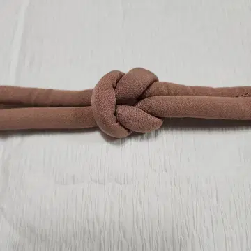 새상품 미사용 허리띠 순수 실크 마루구케 스모키 핑크 장척