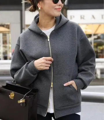 미사용급 두지엠 클라세 24AW Oversized 지퍼 후디