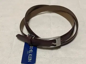 680 새상품 MICHEL KLEIN 미쉘클랑 심플 가죽 벨트