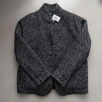 SINME 패딩 자켓 아이보리 x 블랙