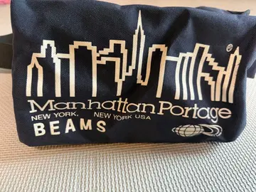Manhattan Portage BEAMS 메신저 백 블랙