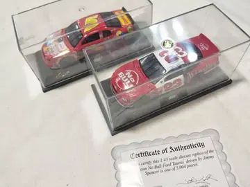 NASCAR 켈로그 외 1/43 미니카 2대 세트 박스 있음