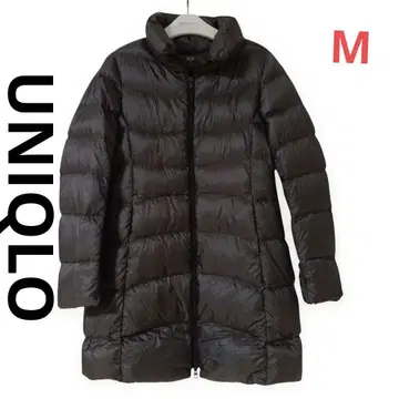 UNIQLO 롱 다운 자켓 다크 브라운 여성용 M