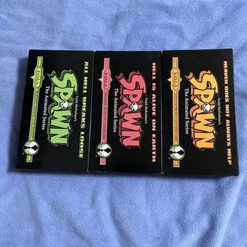 스폰: 더 애니메이티드 시리즈 VHS 전 3권 세트