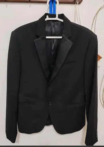 블랙 포멀 블레이저