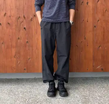 무인양품 발수 나일론 포켓터블 윈드 팬츠 쉘 팬츠 바람막이 바지 M