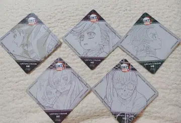 귀멸의 칼날 코스터 도우마 히메지마 카나에 시노부 탄지로