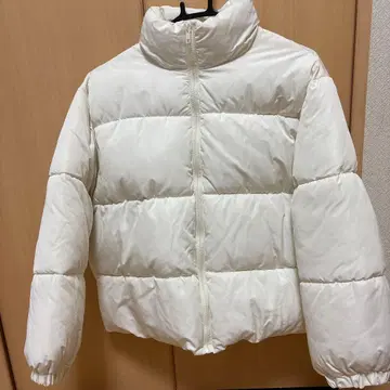 화이트 다운 자켓 M 사이즈