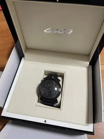 GaGa Milano 마누알레 48mm 수동 와인딩 시계