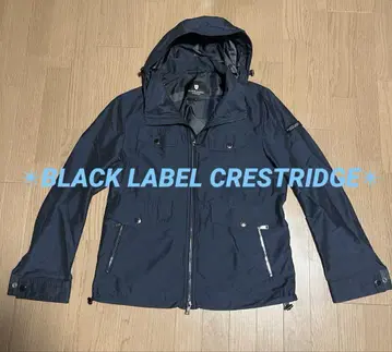BLACK LABEL CRESTRIDGE 네이비 마운틴 후드티 LL