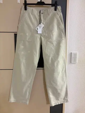 25aw AURALEE 블리치 베이커 팬츠 3