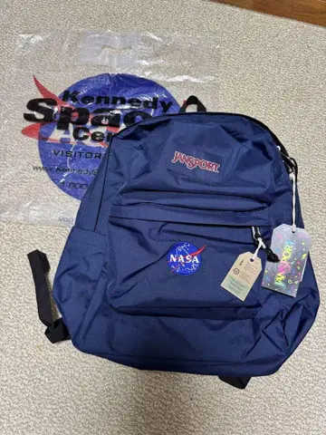 JANSPORT NASA 백팩 네이비 케네디 스페이스 센터