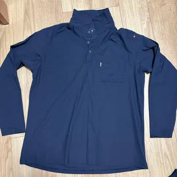 BURTLE 아이스 핏 긴팔 피케 셔츠