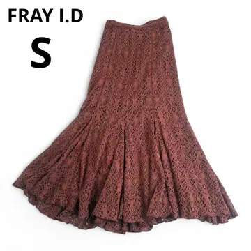 FRAY I.D 프레이 아이디 롱 스커트 올 패턴 레이스 머메이드