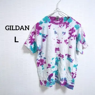 해외 구제 의류 하나뿐인 GILDAN 타이다이 T셔츠 L 사이즈