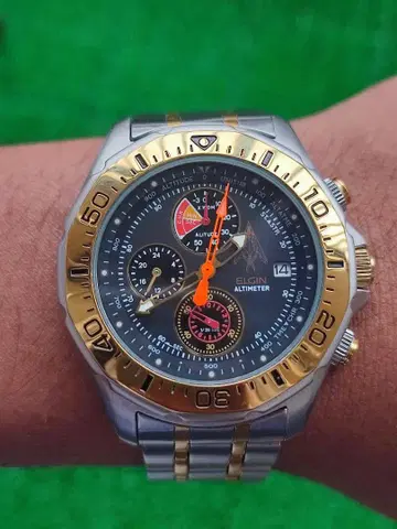 ELGIN 알티미터 손목시계 크로노그래프