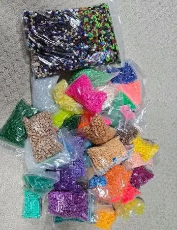 펄러비즈 다색 세트 봉입 1535g
