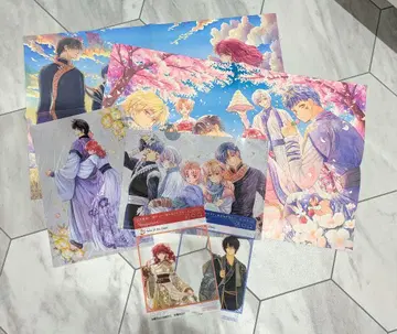 하나토유메 2025년 22호 부록 새벽의 연화 클리어 파일 포스터