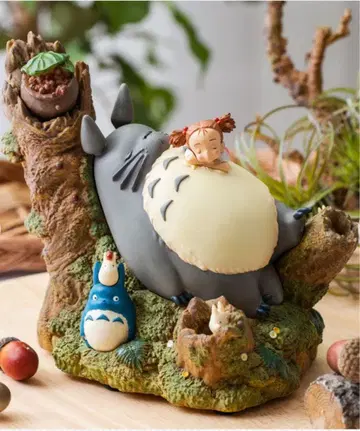 [새상품] 지브리 이웃집 토토로 오르골 토토로와 메이 GHIBLI
