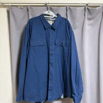 LL Bean 엘엘빈 플란넬 셔츠 안감 플란넬 워크 셔츠