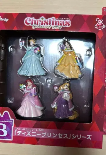디즈니 오너먼트 크리스마스 프린세스 세트