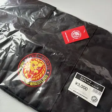 신일본 프로레슬링 토트백 자수