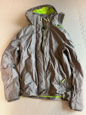 Superdry 윈드 브레이커 일본 미발매 그레이 S