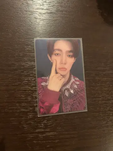 장하오 가위바위보 오프라인 이벤트 패배 트레이딩 카드 zb1