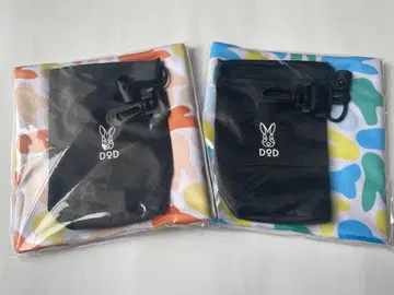 DOD 포켓 히야토 타월 우사카모 블루 우사카모 오렌지