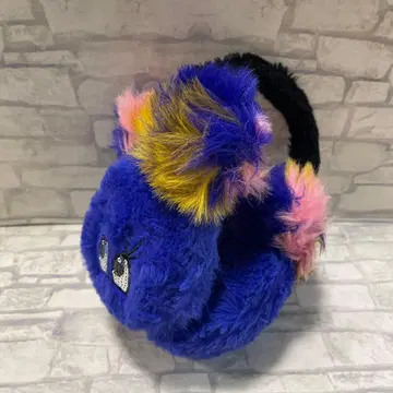 가격 인하 디즈니씨 귀마개 컬러풀 퍼 캐릭터 귀도리