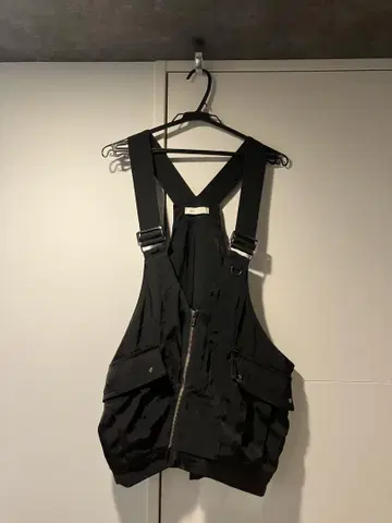 ENOF twill bag vest 블랙