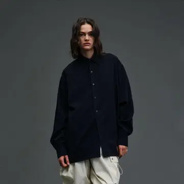 SOERTE - Oversize L/S basic shirt