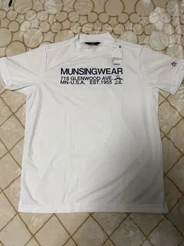 Munsingwear 골프 셔츠 화이트 LL
